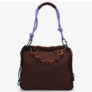 Rotunda Sant Hobo Bag - Brownie - EUC